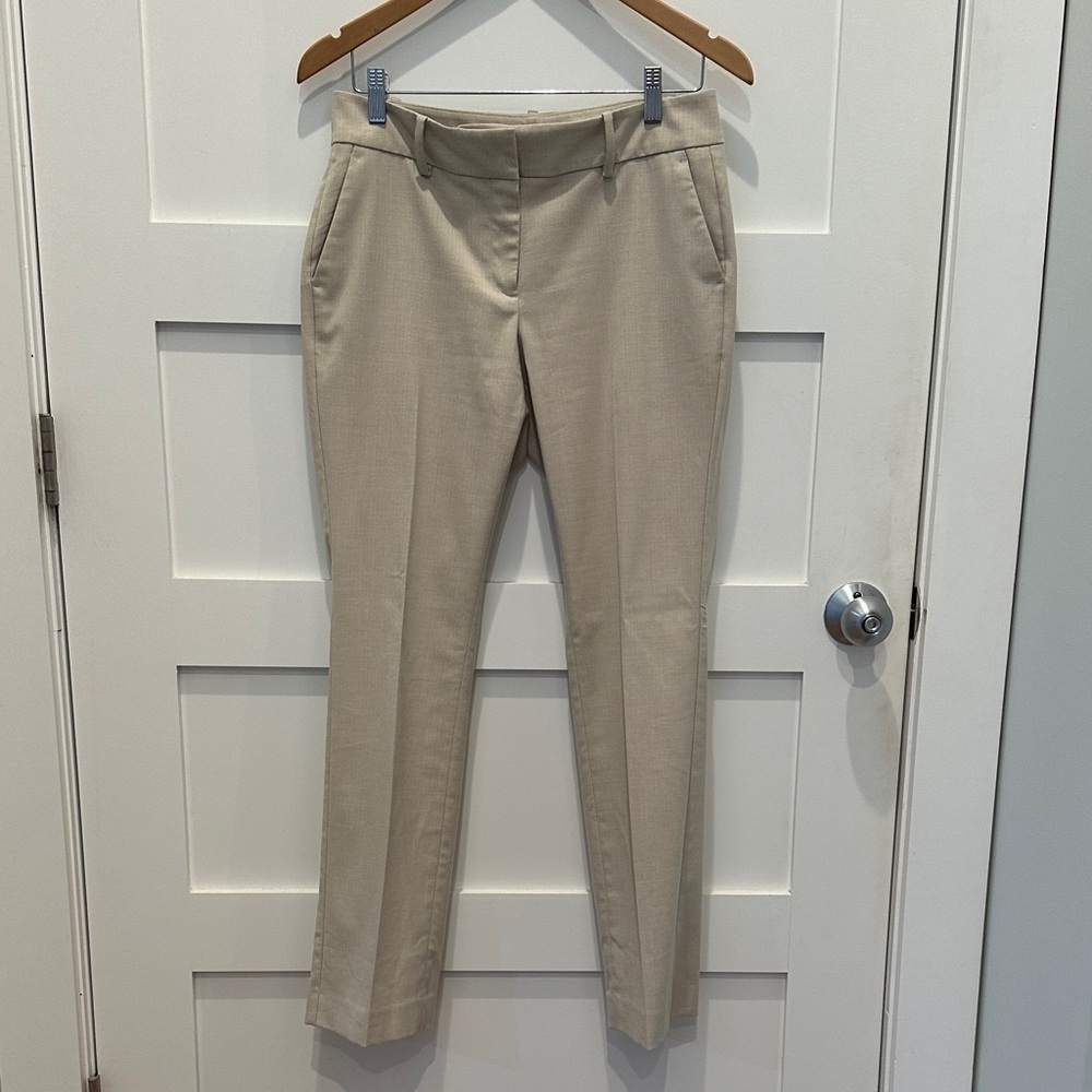 Ann Taylor Factory Petite 4P Tan Trousers